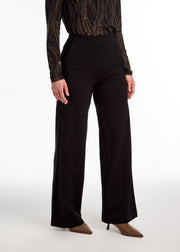 Pull-On Wide Leg Pant by French Dressing - Black