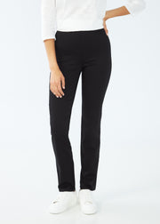 Pull-On Super Jegging - Black - Regular Sizes - by FDJ