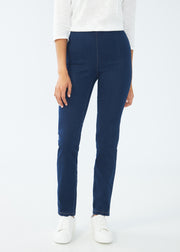 Pull-On Super Jegging - Indigo - Regular Sizes - by FDJ