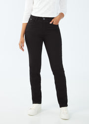 Suzanne Slim Leg Jean - Black - Regular Sizes - by FDJ