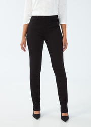 Suzanne Straight Leg Jean - Black - by FDJ