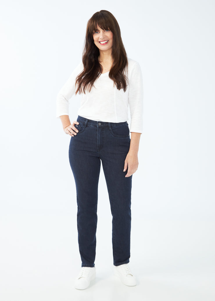 Suzanne Slim Leg Jean - Pleasant - PETITE SIZES - by FDJ