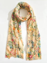 Birdy Scarf - Yellow