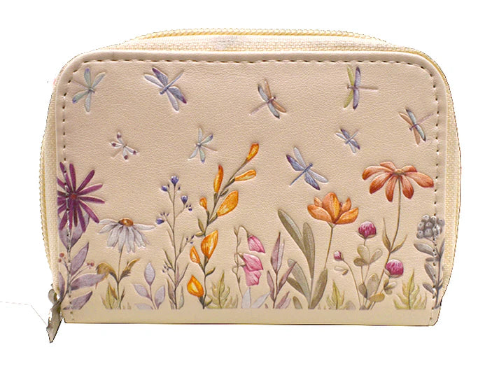 Coin Purse - Dragonflies in the Meadow