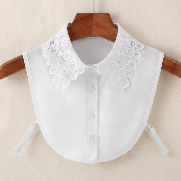 Dickie/Faux Collar - White Lace Collar