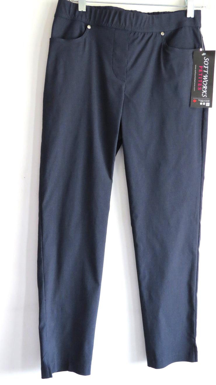 PETITE Pant by Soft Works - Navy