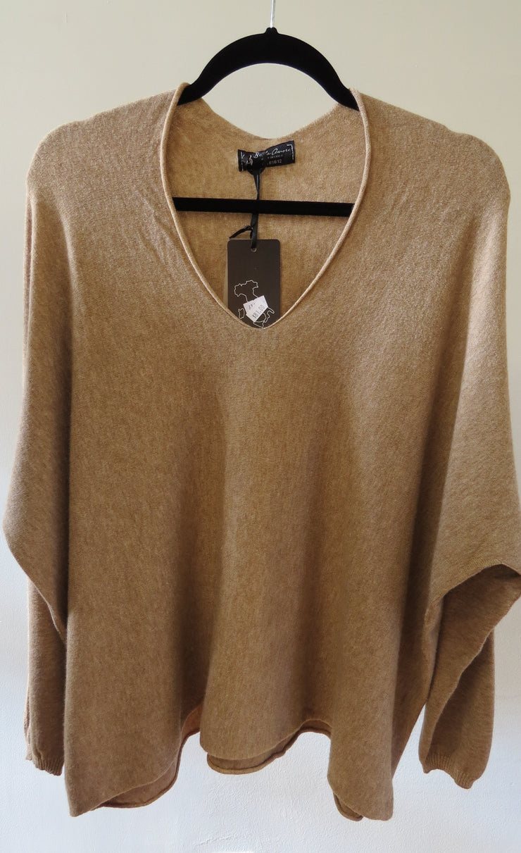 Sweater by Bella Amore - Camel