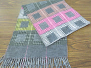 Cashmink Scarf by Fraas - Houndstooth and Squares