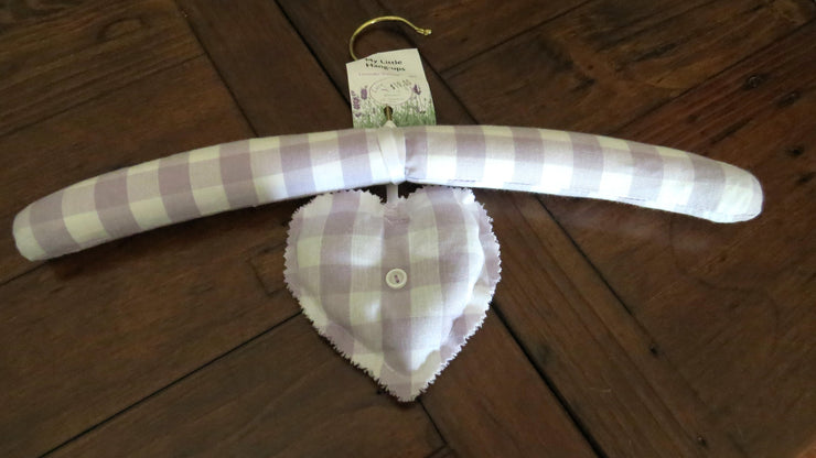 Lavender Scented Hanger - Checkered