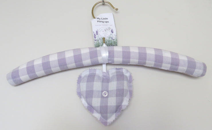 Lavender Scented Hanger - Checkered