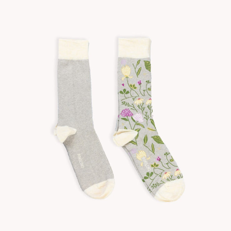 Pima Socks by Pokoloko - Botanical and Solid - Garden