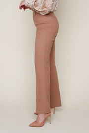 PETITE Knit Corduroy Pant  - Tan - SALE - 60% off