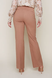 PETITE Knit Corduroy Pant by Renuar - Tan