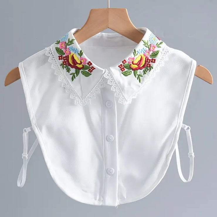 Dickie/Faux Collar - Intricate Embroidered Collar